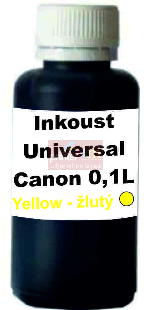 Inkoust Universal 100 ml pro CANON - yellow