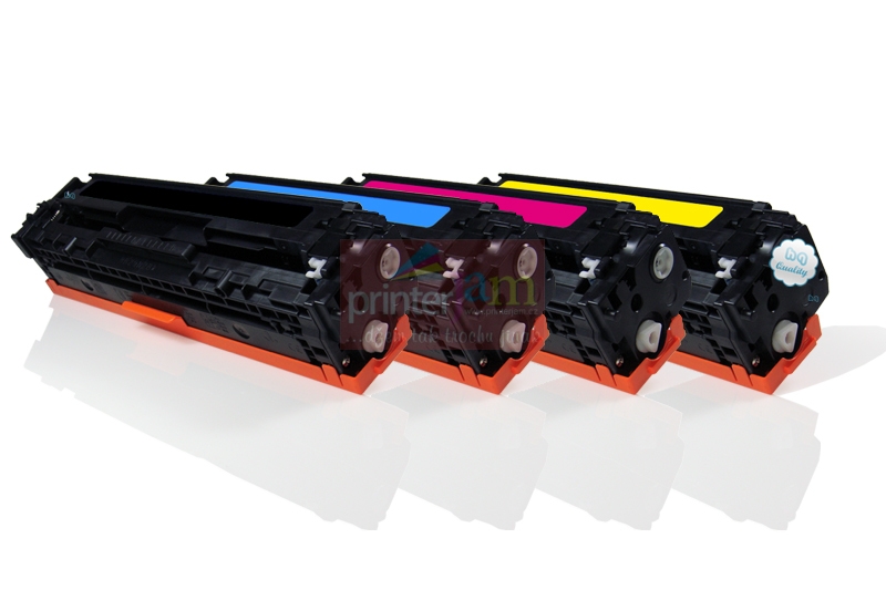 HP CB540A - CB543A Cmyk - Úsporný set kompatibilních náplní