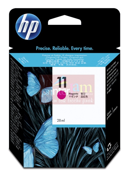 HP C4837AE / 11 Magenta - Originální náplň