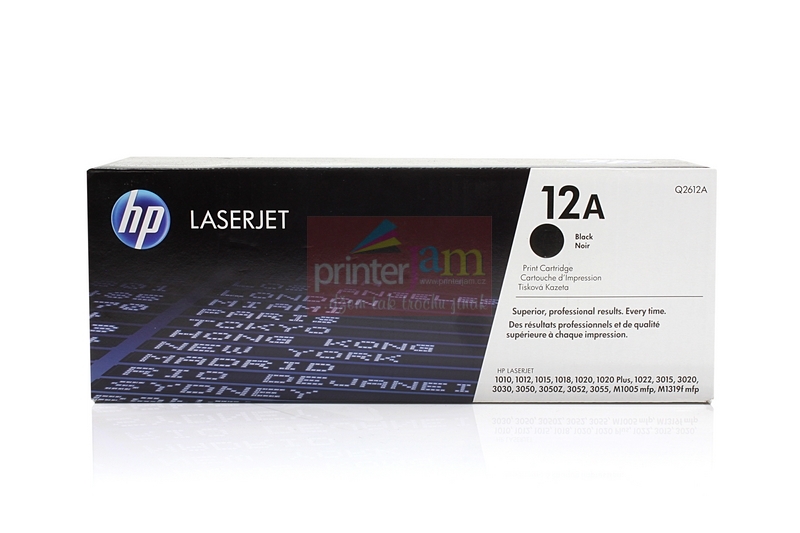 Hp 12A, Hp Q2612A Black- originální