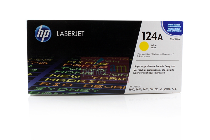 HP Q6002A / 124A - Originální toner