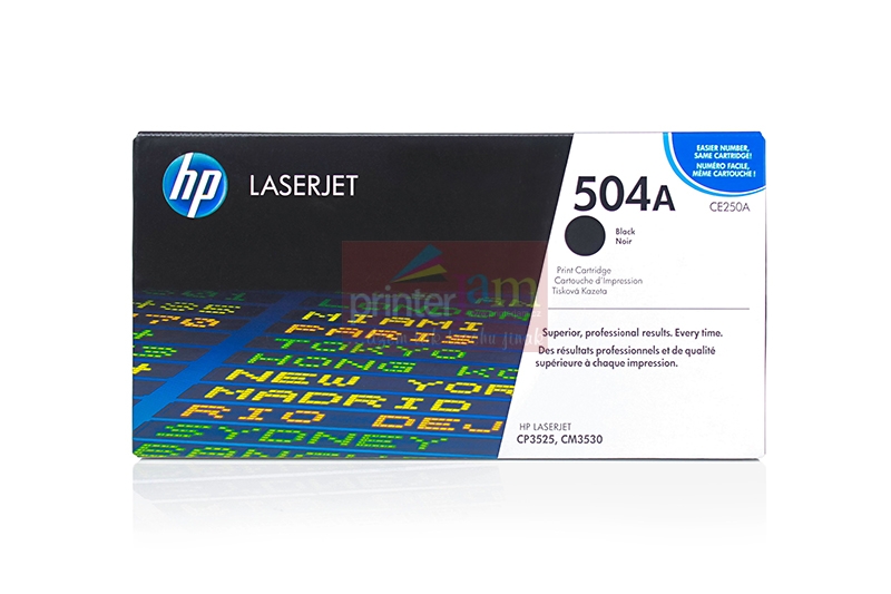 HP CE250A / 504A Black - Originální toner