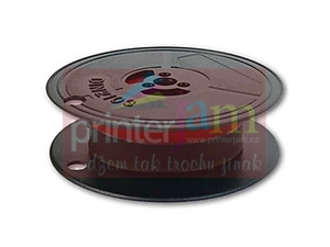 barvicí páska DIN 1, 13x10, černo-červená, 1 cívka, POH1CC
