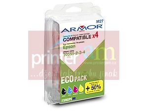 ink-jet pro Epson Stylus Photo RX425, JUMBO 1B+1C+1M+1Y