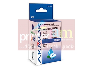 ink-jet pro Brother DCP 110C, MFC 620CN cyan,kompat.s LC900C