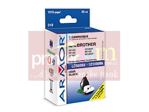 ink-jet pro Brother DCP 145C černý,20ml,JUMBO,komp.sLC980BK