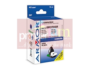 ink-jet pro Brother DCP J125 černý, 10ml, komp.s LC985BK