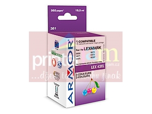 ink-jet pro Lex X4850, X7675 3 barvy, 19,5ml, komp.18YX143E