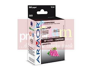 ink-jet pro HP OJ 6100/6600 magenta, 12 ml, komp. s CN055A