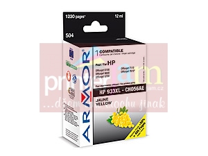 ink-jet pro HP OJ 6100/6600 yellow, 12 ml, komp. s CN056AE