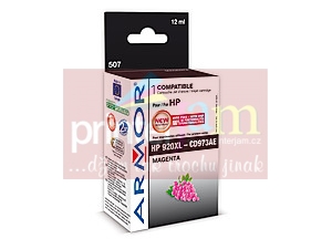 ink-jet pro HP OJ 6500 magenta 12ml, No.920XL, komp.s CD973AE