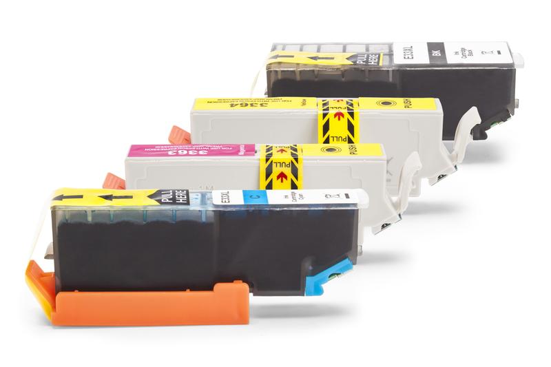 Epson Multipack T3357/C13T33574010, 33XL - alternativní (4ks bez úzké černé - foto černé)