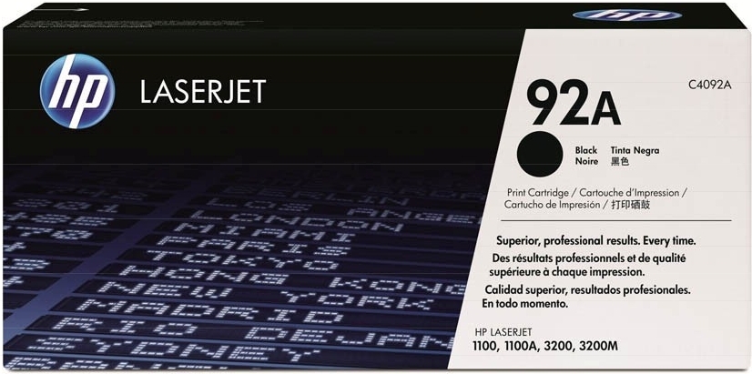 HP 92A , HP C4092A - Originální toner