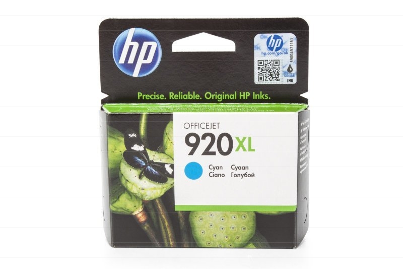 HP 920XL Cyan / CD972AE - originální náplň