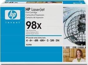 HP 98X, HP 92298X - Originální toner