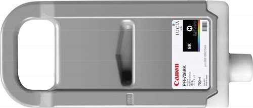 Canon PFI-706BK černá, 700 ml