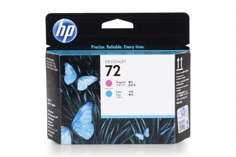 HP C9383A / No.72 magenta, cyan - originální