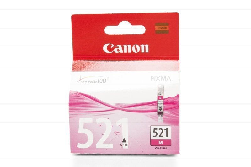 Canon CLI-521M, purpurová - originální