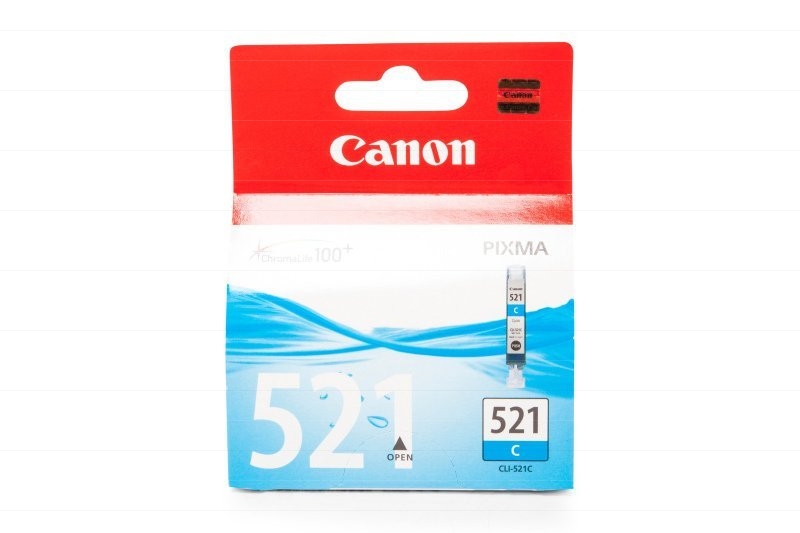 Canon CLI-521C, azurová - originální