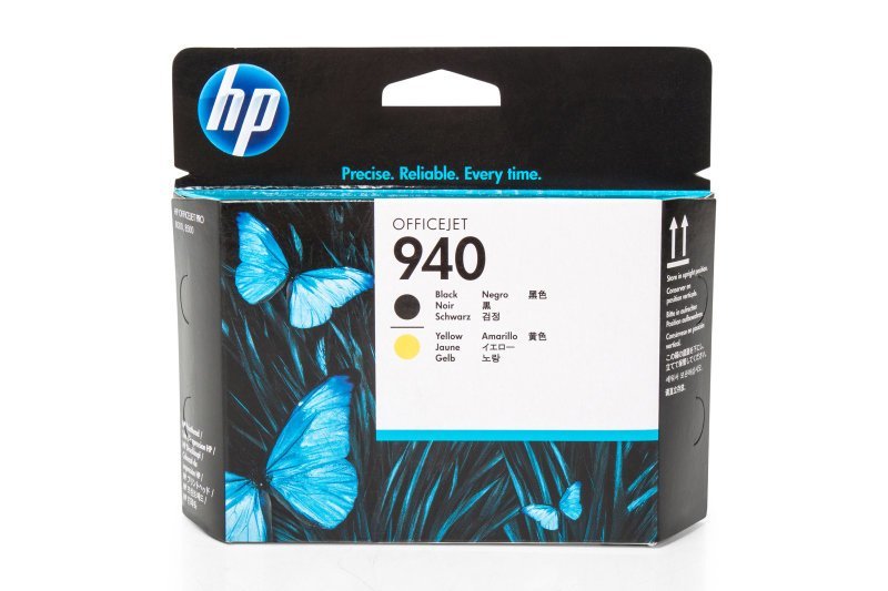 HP C4900A, No.940 black/yellow - originální tisková hlava