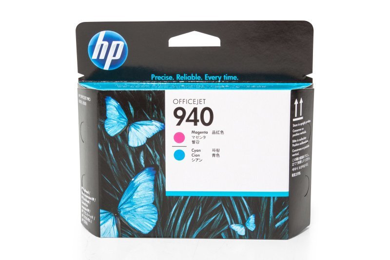 HP C4901A, No.940 cyan/magenta - originální tisková hlava