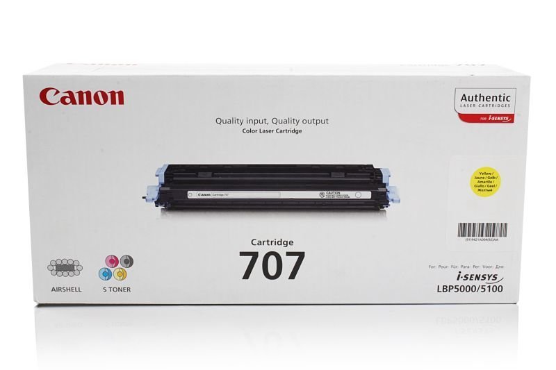 Canon CRG707Y / 9421A004 - Originální toner