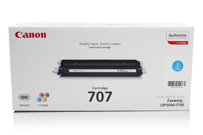 Canon CRG707C / 9423A004 Cyan - Originální toner