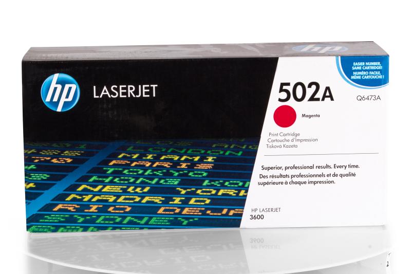 HP Q6473A / 502A magenta - Originální toner (bulk)