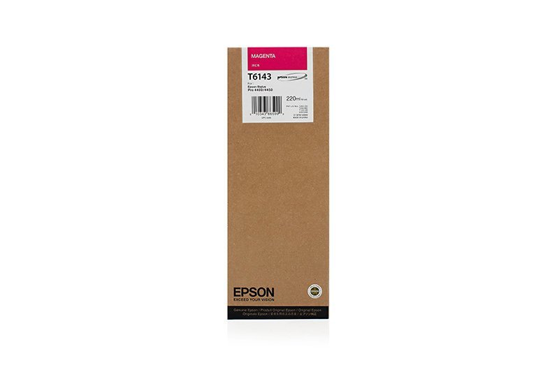 Epson T6143 magenta - originální náplň