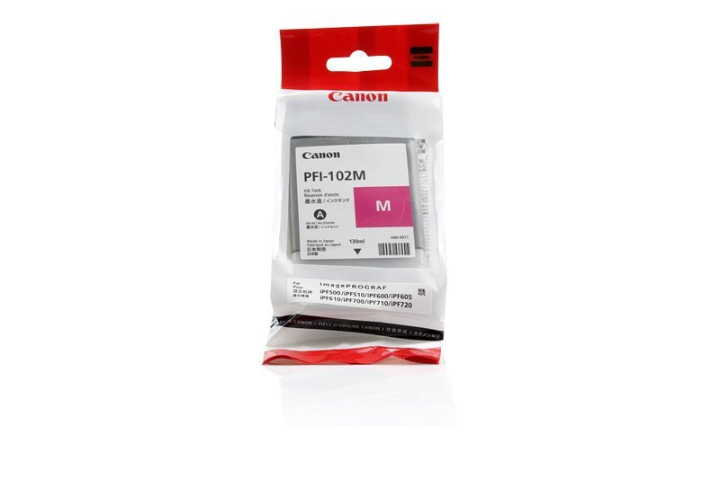 Canon PFI-102M - originální, 130 ml