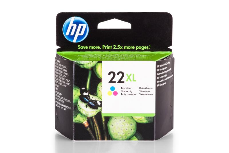 HP C9352CE (HP 22XL), color - originální po exp. 2014