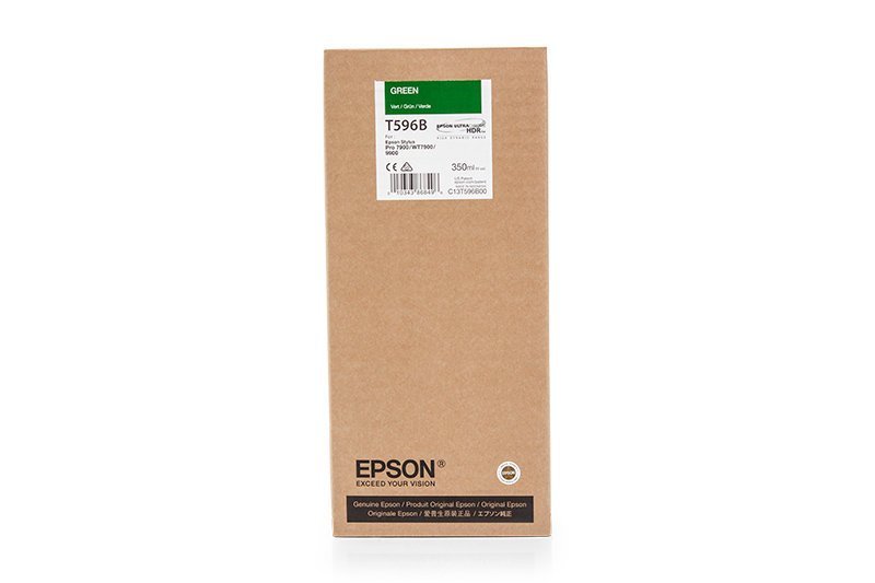 Epson T596B green - originální náplň