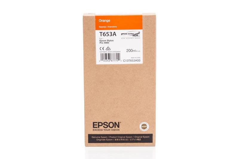 Epson C13T653A00 orange - originální náplň