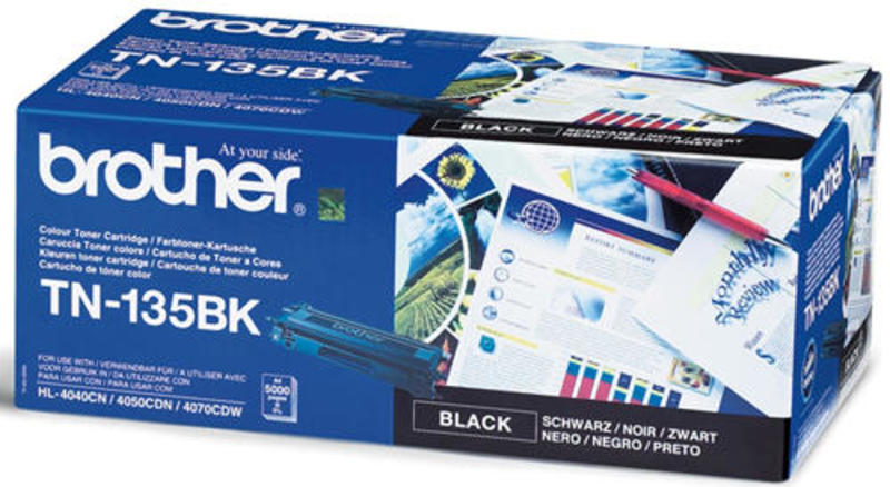 Brother TN-135BK Black - originální toner (bulk)