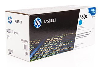 HP 650A Azurová originální tonerová kazeta LaserJet (CE271A)