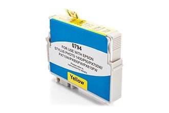 Epson C13T07944010 / T0794 yellow - kompatibilní náplň