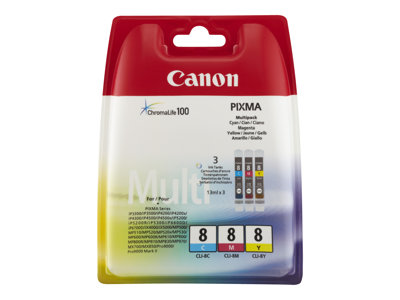 Canon CLI-8CMY / 0621B029 - originální náplně