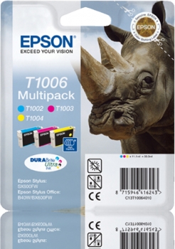 Epson T1006 Multipack 3-balení, 33.3 ml - (cmy) - originální