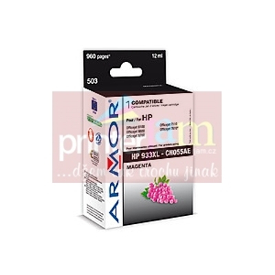 ink-jet pro HP OJ 6100/6600 magenta, 12 ml, komp. s CN055A