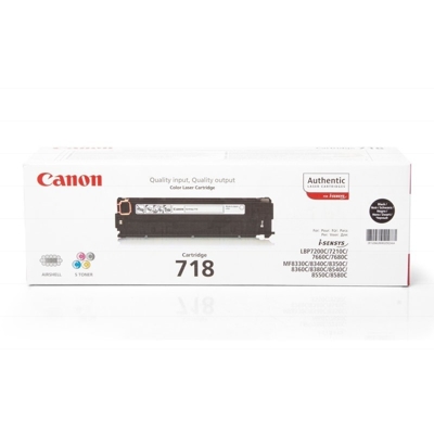 Canon CRG-718 Black, 2662B002 - originální toner
