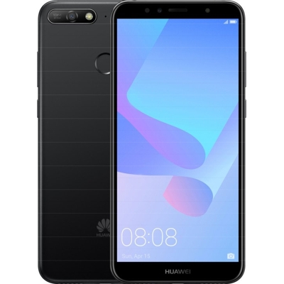 HUAWEI Y6 PRIME 2018 DUALSIM BLACK 5,7" HD+/32GB/3GB RAM/13MPX+8MPX/ ANDROID 8 SP-Y6P18DSBOM