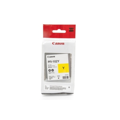 Canon PFI-102Y - originální, 130 ml