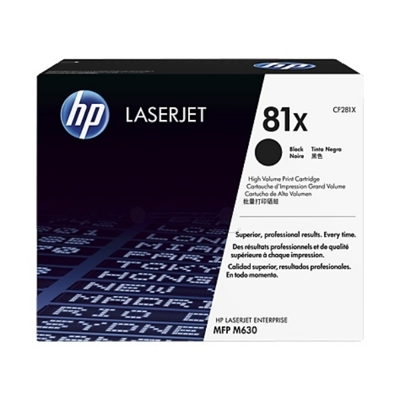 HP 81X , HP CF281X - originální toner