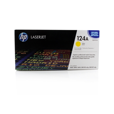 HP Q6002A / 124A - Originální toner