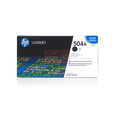 HP CE250A / 504A Black - Originální toner