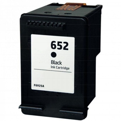 HP F6V25AE / Č.652 xl (20ml) černá - kompatibilní kazeta