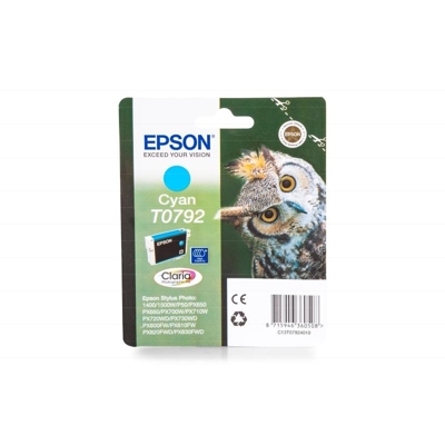 Epson C13T07924010 / T0792 cyan - originální náplň