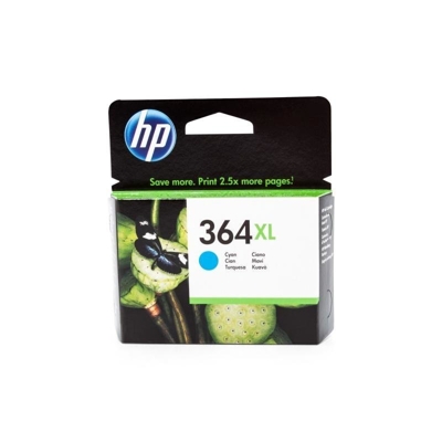 HP CB323EE / no. 364XL cyan - originální náplň (bulk)