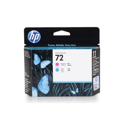 HP C9383A / No.72 magenta, cyan - originální po expiraci 2017