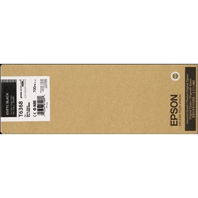 Epson T6368 matte black - originální náplň